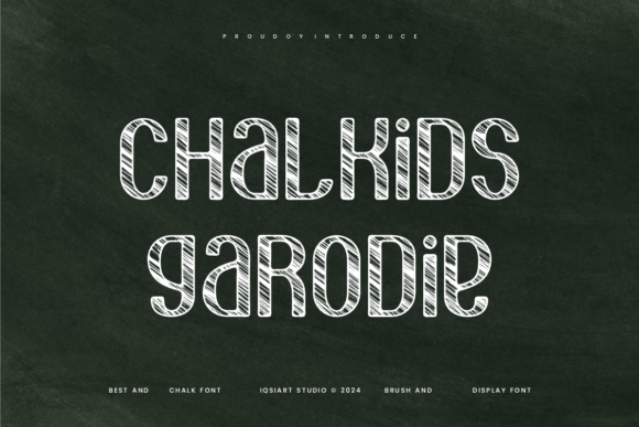 Bringing Playful Energy to Design with Chalkids Garodie