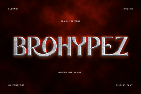 Brohypez: Bold Typography for Impactful Designs