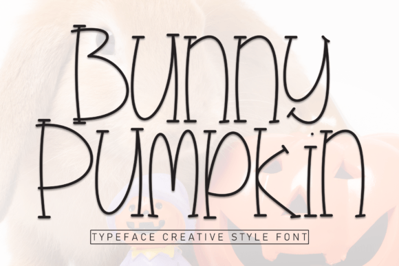 Bunny Pumpkin: Playful Handwritten Font