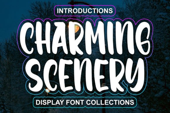 Charming Scenery: Elevating Design with Handwritten Elegance
