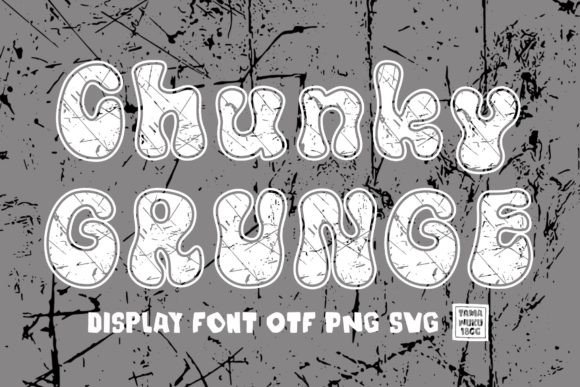Chunky Grunge: Bold Texture for Modern Branding