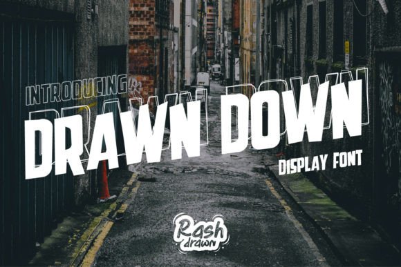 Drawn Down: Elevating Brand Identity with Bold, Playful Typography