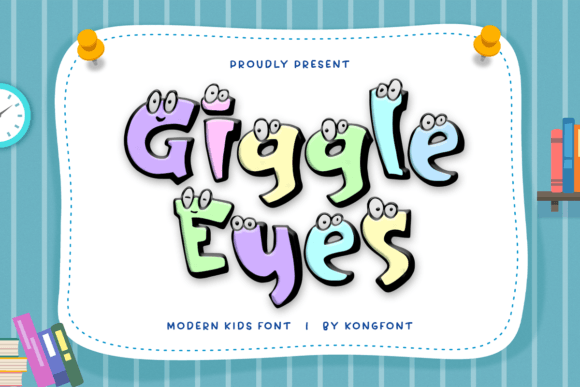 Giggle Eyes: Integrating Playful Typography into Professional Design Workflows
