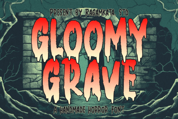 Gloomy Grave: Strategic Typography for Horror Branding and Design