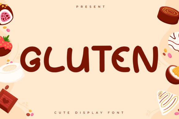 Gluten: Redefining Playful Typography for Modern Creative Projects