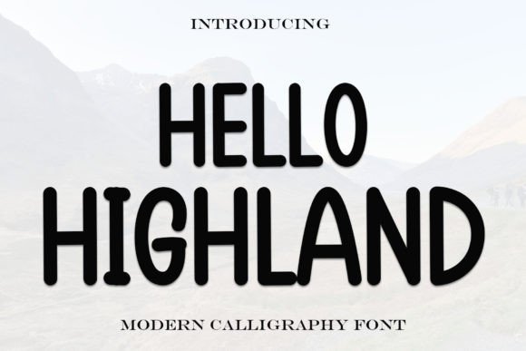 Hello Highland: The Power of Bold, Clean Display Typography