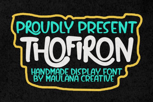 Injecting Personality into Design with Thofiron: A Deep Dive into Handmade Typography