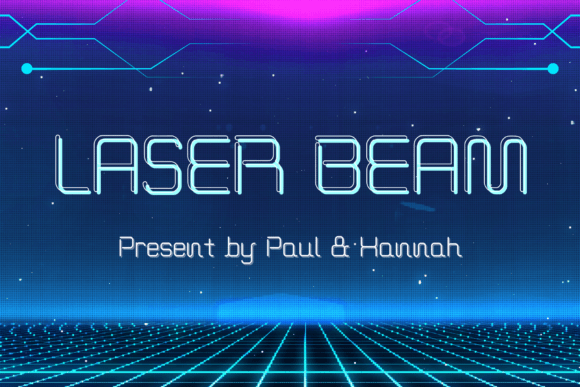 Laser Beam: Precision in Typography
