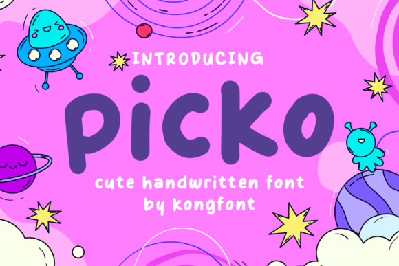 Picko: Elevating Children’s Design with Playful Typography