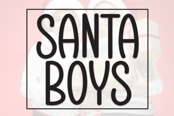 Santa Boys: Bringing Handwritten Warmth to Modern Holiday Design