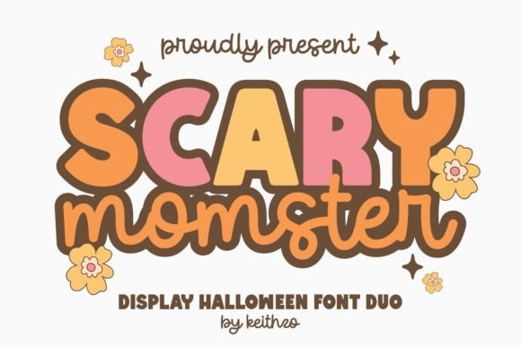 Scary Momster: The Ultimate Spooky Font Duo