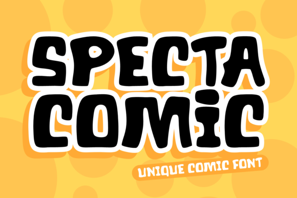 Specta Comic: Bold Typography for Impact