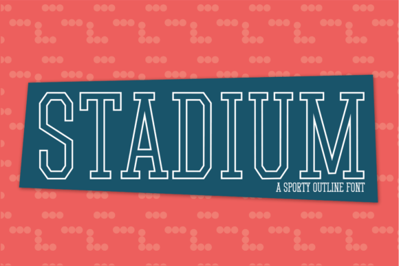 Stadium Font: Energize Your Sports Design