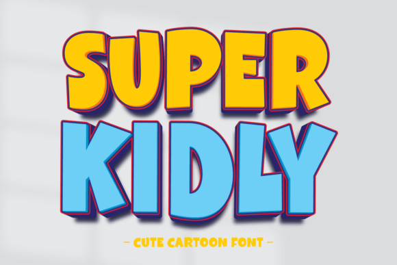 Super Kidly: Elevating Design with a Soft, Joyful Cartoon Aesthetic