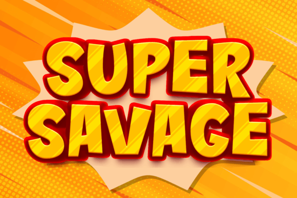 Super Savage: Mastering the Bold Comic Aesthetic for Sci-Fi and Fun Designs