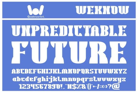 Unpredictable Future: Redefining Visual Identity Through Modern Typography