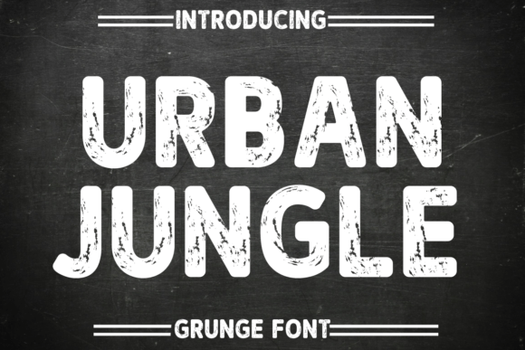Urban Jungle: The Edgy Display Font